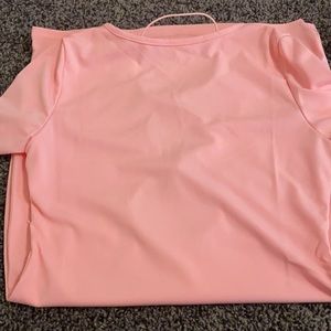 Pink cut out mini dress